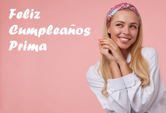prima feliz cumpleaños